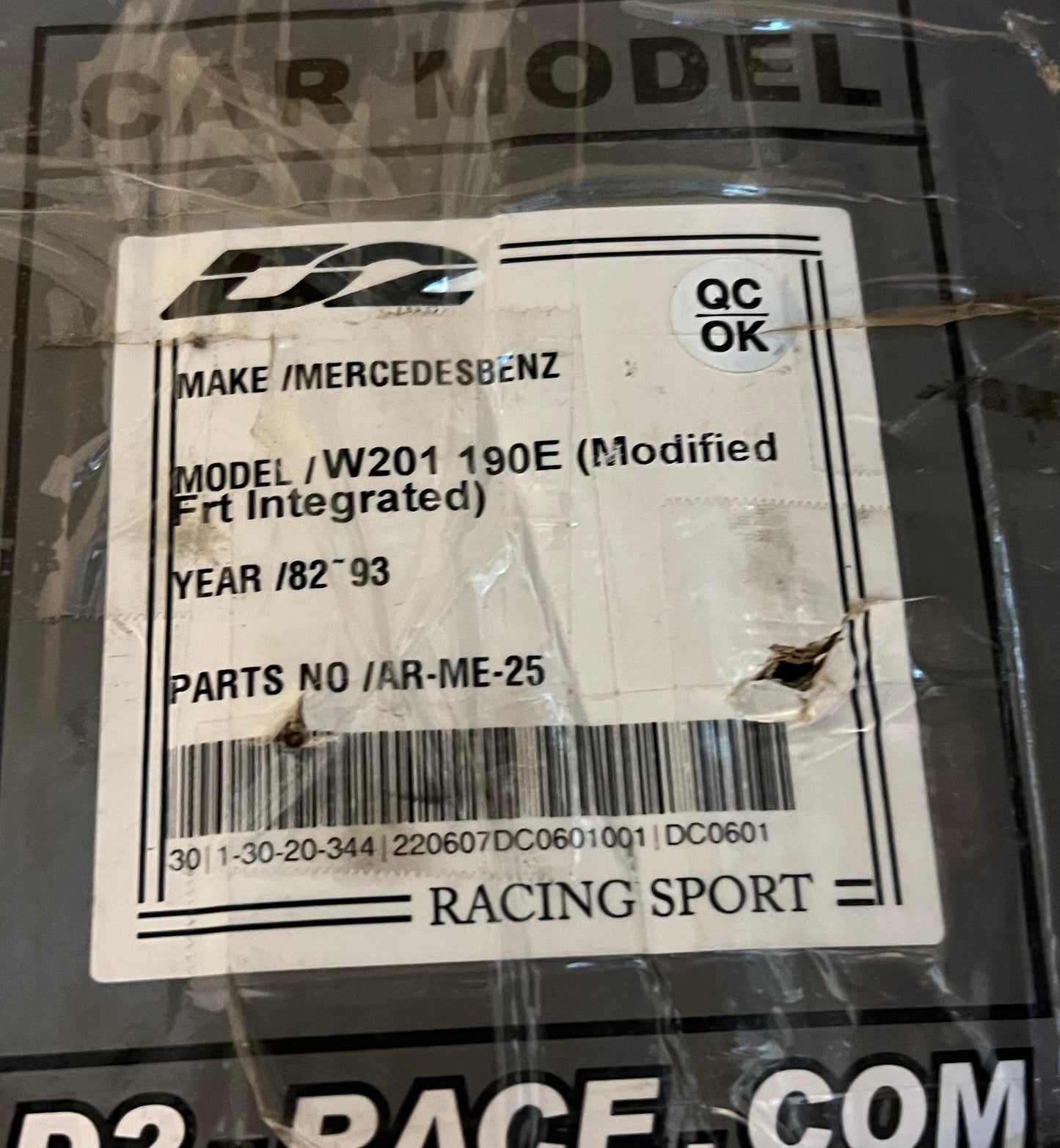 W124/190 E Rear Dampening Shocks