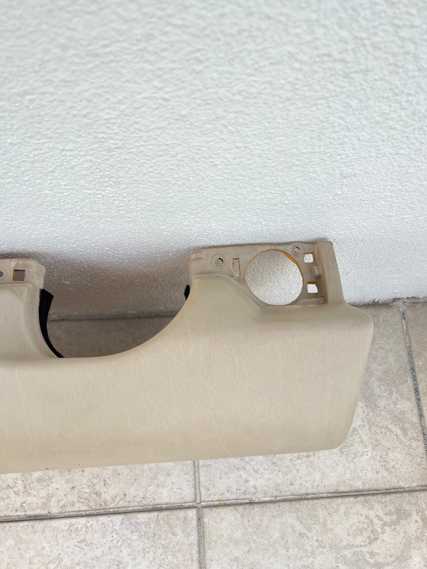 Mercedes W124 S124 300TD 300TE E320 Light Tan Drivers Side Lower Dash Panel