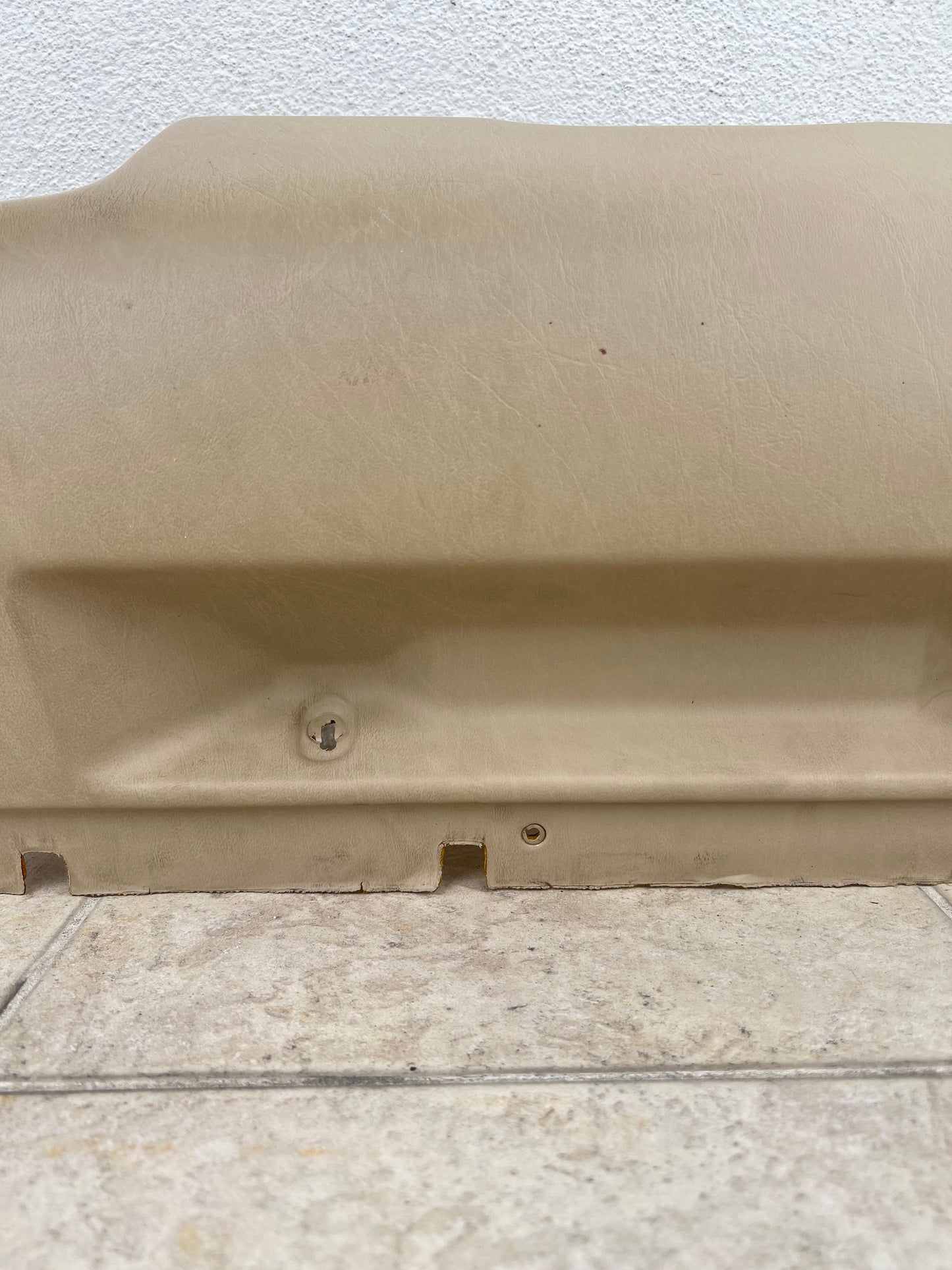 Mercedes W124 S124 300TD 300TE E320 Light Tan Drivers Side Lower Dash Panel
