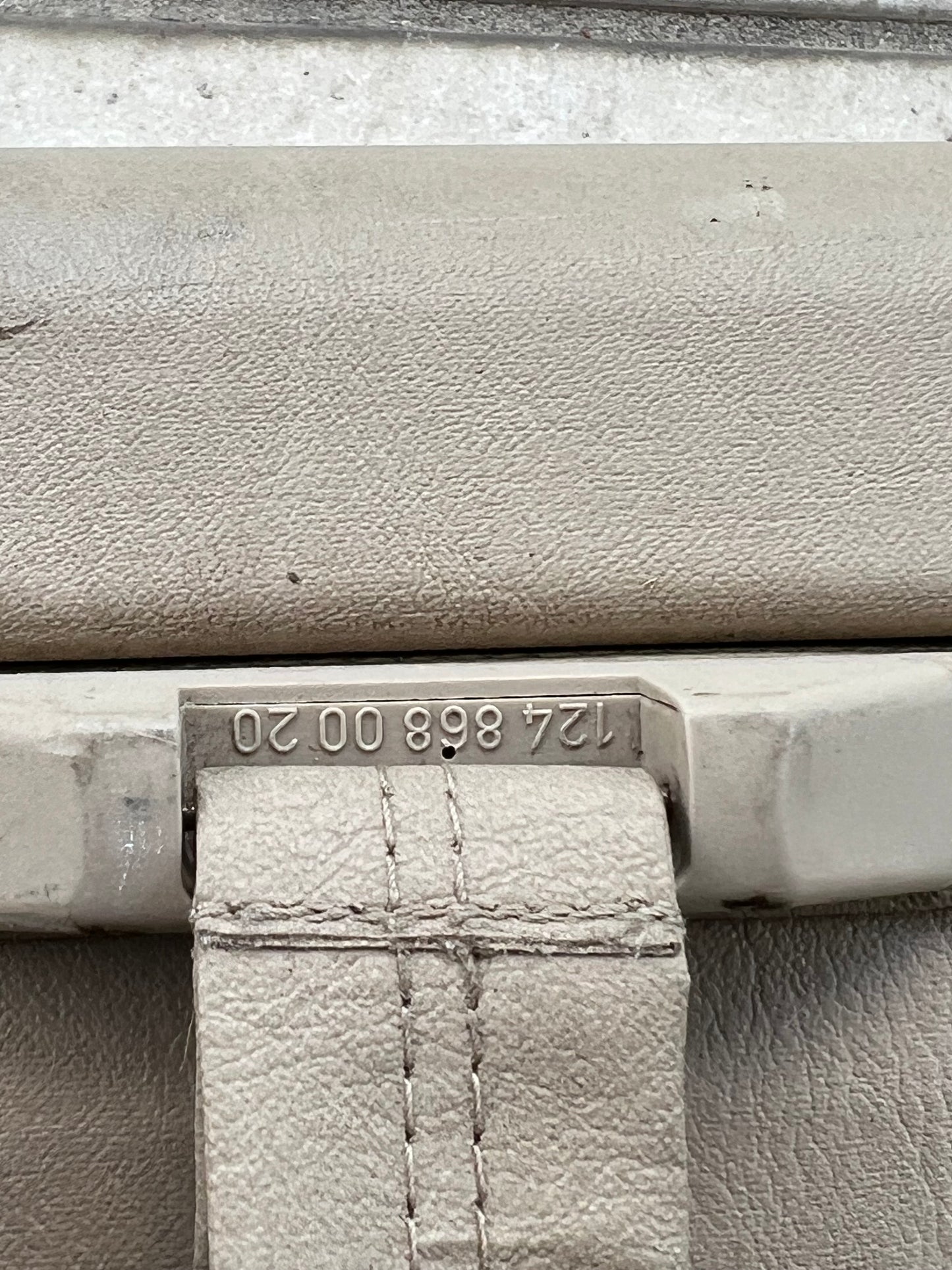 Mercedes W124 S123 300TD 300TE E320 Wagon Cargo Cover Light Tan Leather Mushroom Dog Net