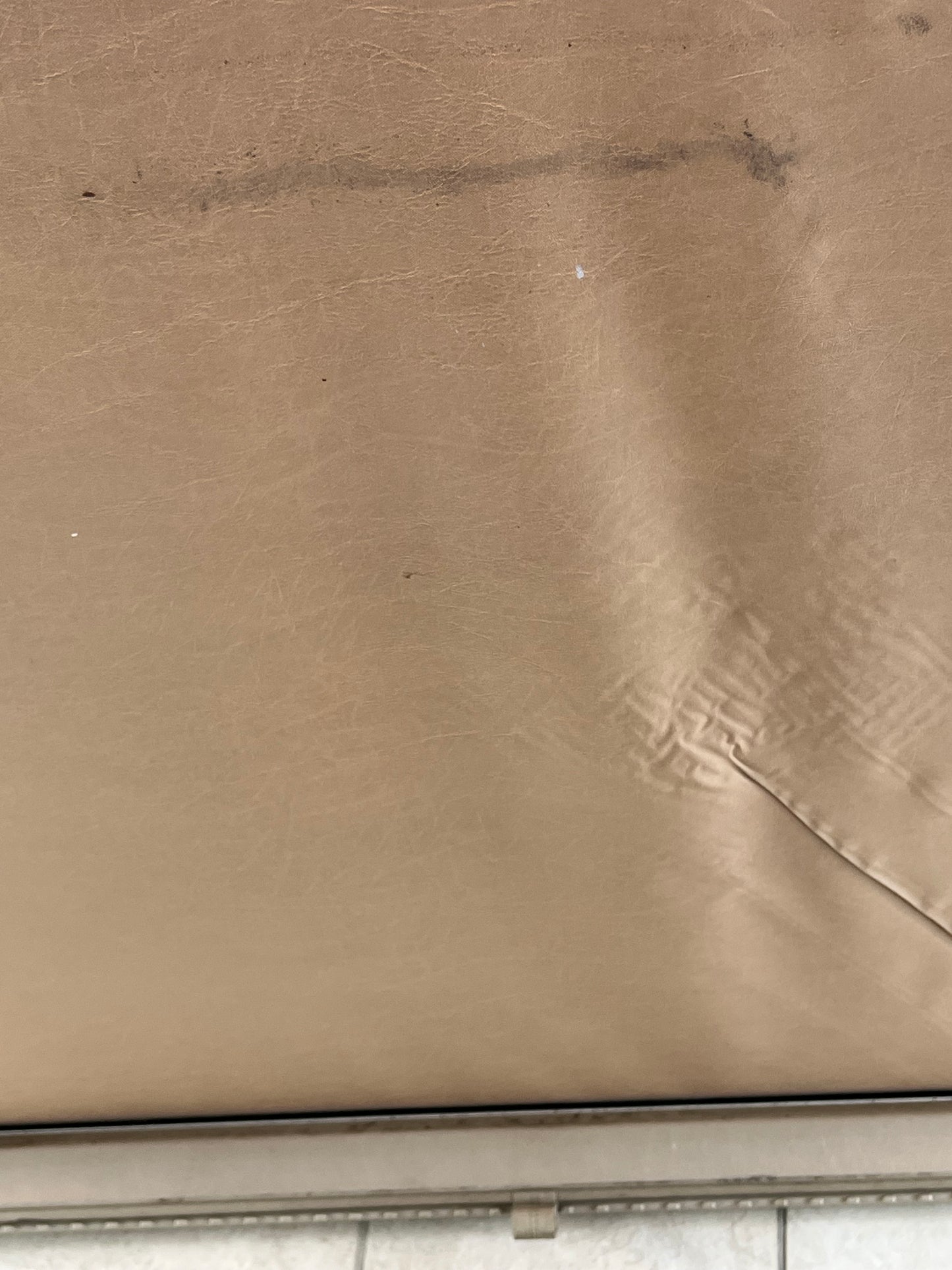Mercedes W124 S123 300TD 300TE E320 Wagon Cargo Cover Light Tan Leather Mushroom Dog Net