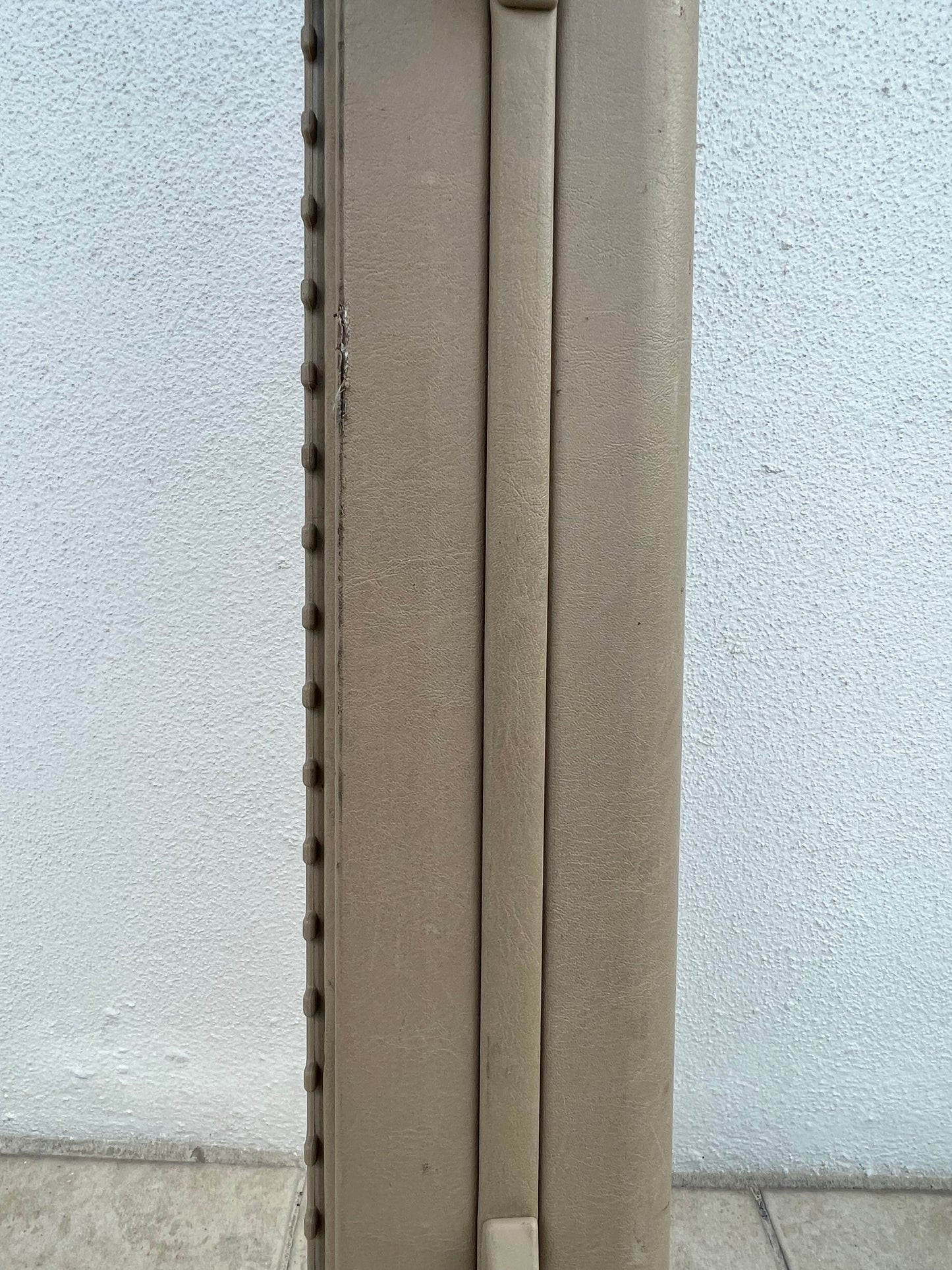 Mercedes W124 S123 300TD 300TE E320 Wagon Cargo Cover Light Tan Leather Mushroom Dog Net