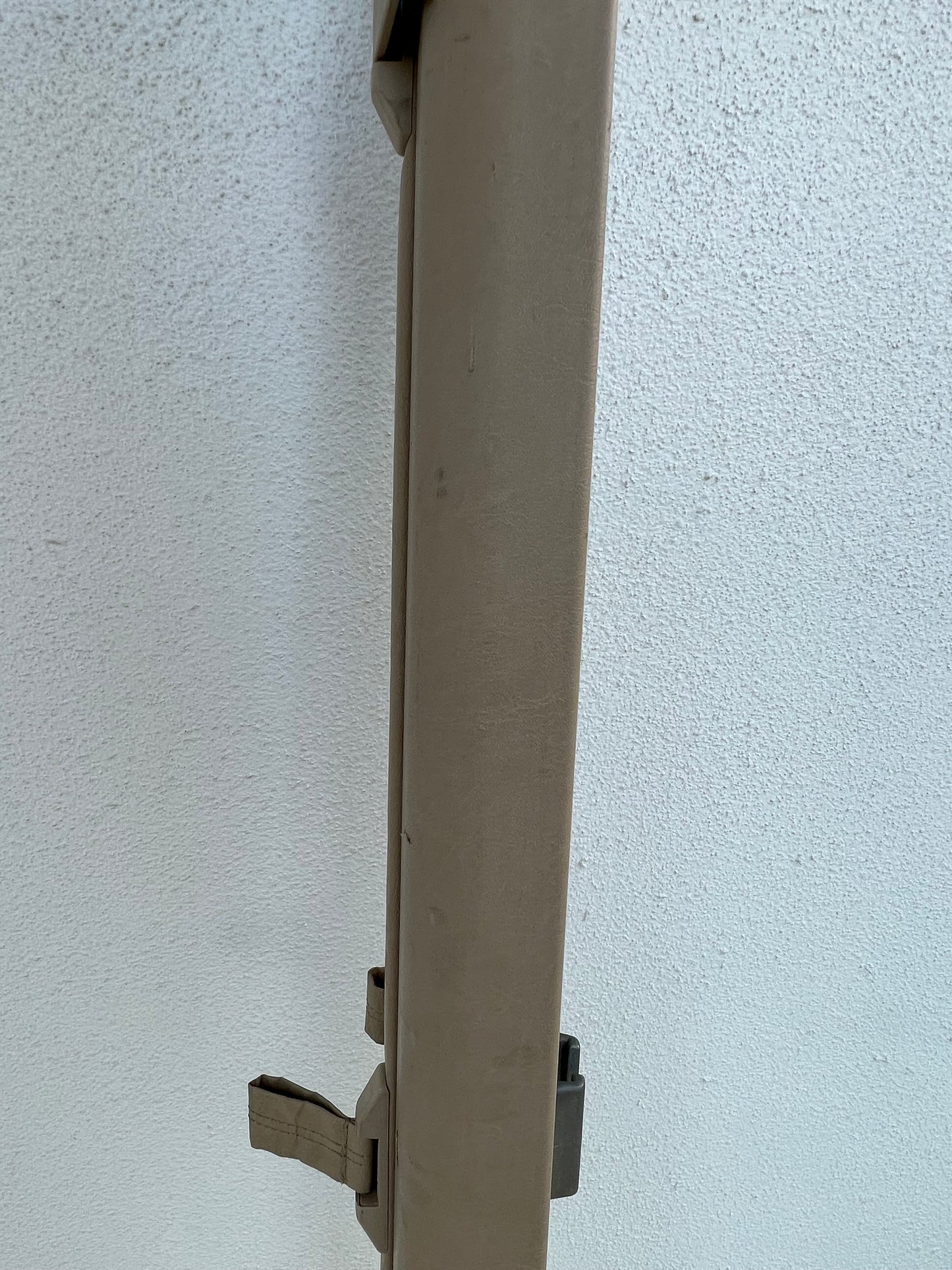 Mercedes W124 S123 300TD 300TE E320 Wagon Cargo Cover Light Tan Leather Mushroom Dog Net